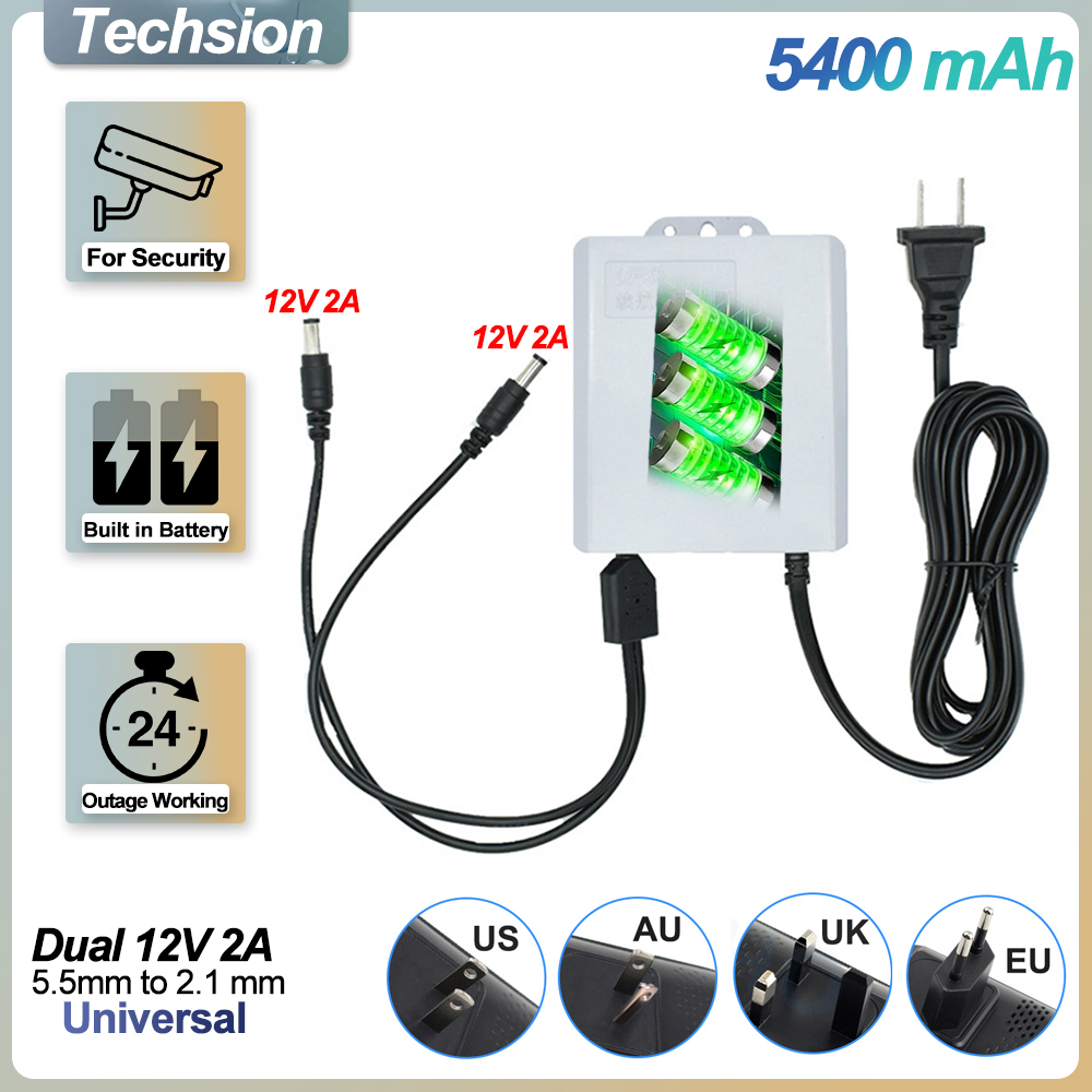 Ups Power Supply Outdoor - Outdoor Dual 12V 2A Output, UPS