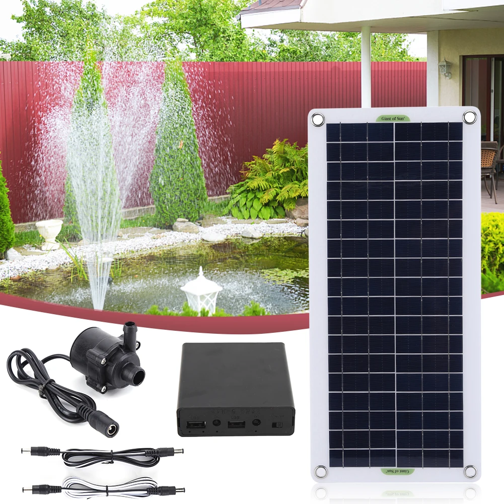 Outdoor Power Meter - 30W 800L/H DC 18V Geluidsarme Borstelloze