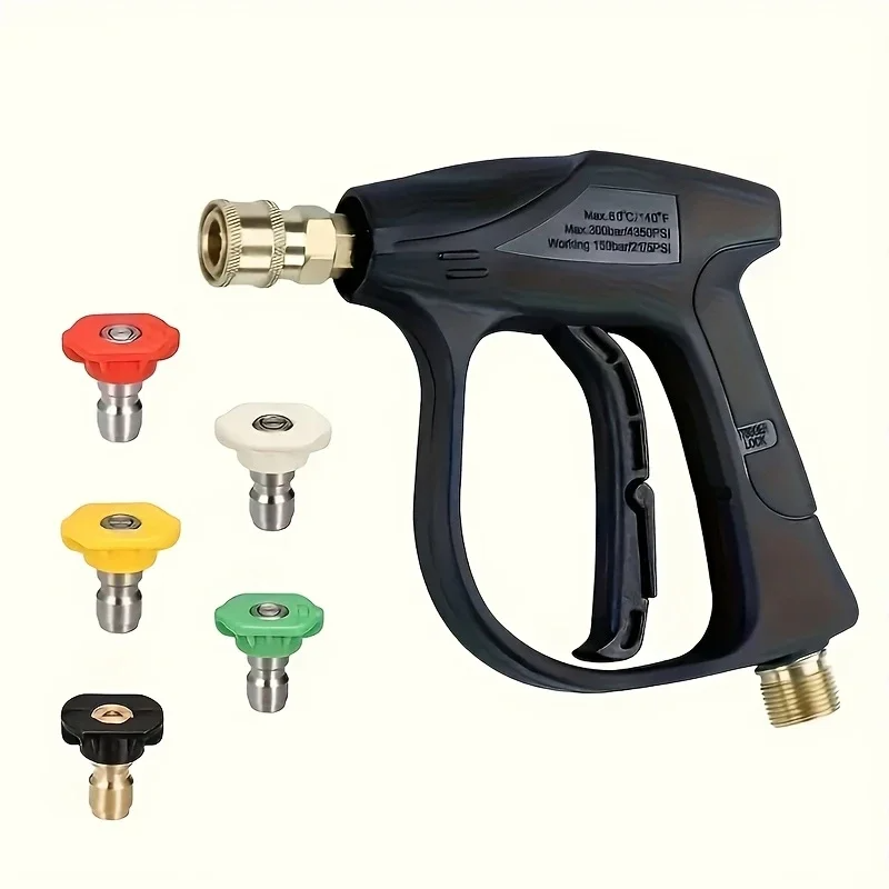 Outdoor Power 'Hose' - 3000PSI hogedrukreinigingspistool M22 14 slangaansluiting 1/4