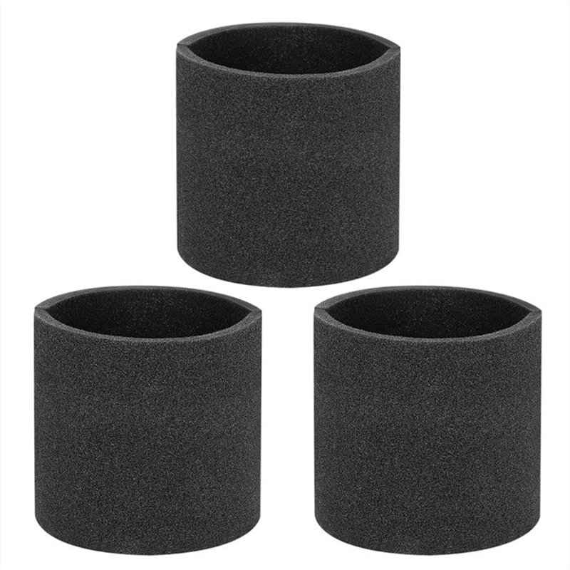 Wet Dry Vacuum Shop - 3 stuks schuimhuls schuimvervangingsfilters voor de