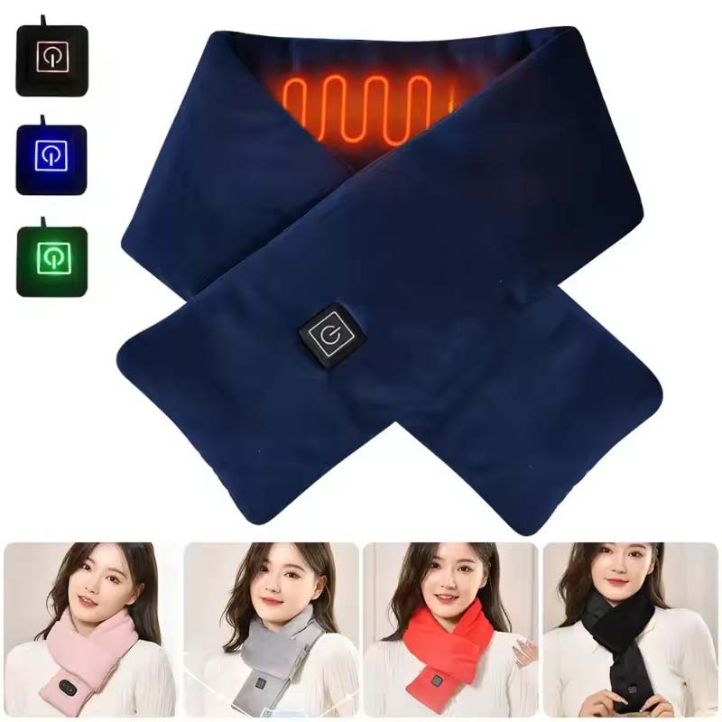 Outdoor Usb Power Bank - USB Dames Heren Verwarmingssjaal Temperatuursjaal 3