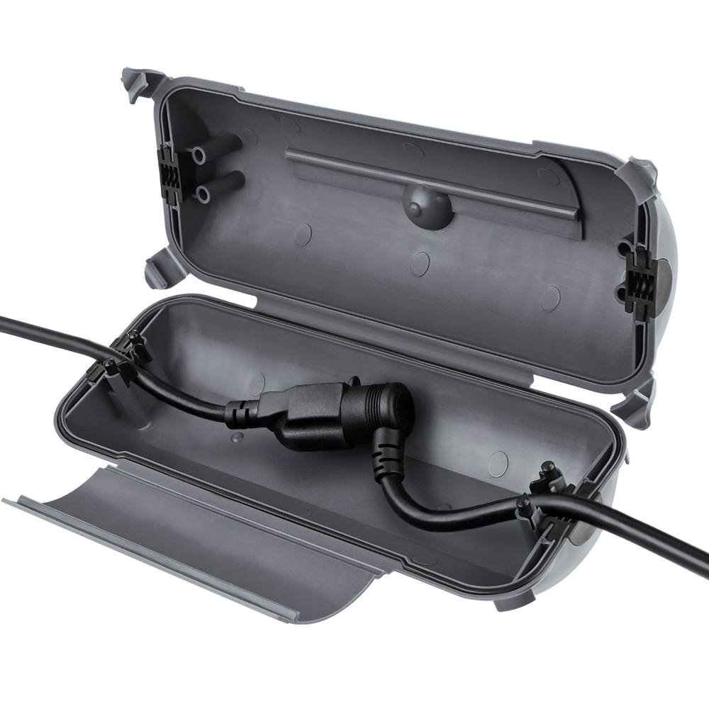 Outdoor Power Lead Cover - Outdoor waterdichte aansluitdoos weerbestendige verlengkabelafdekking voor