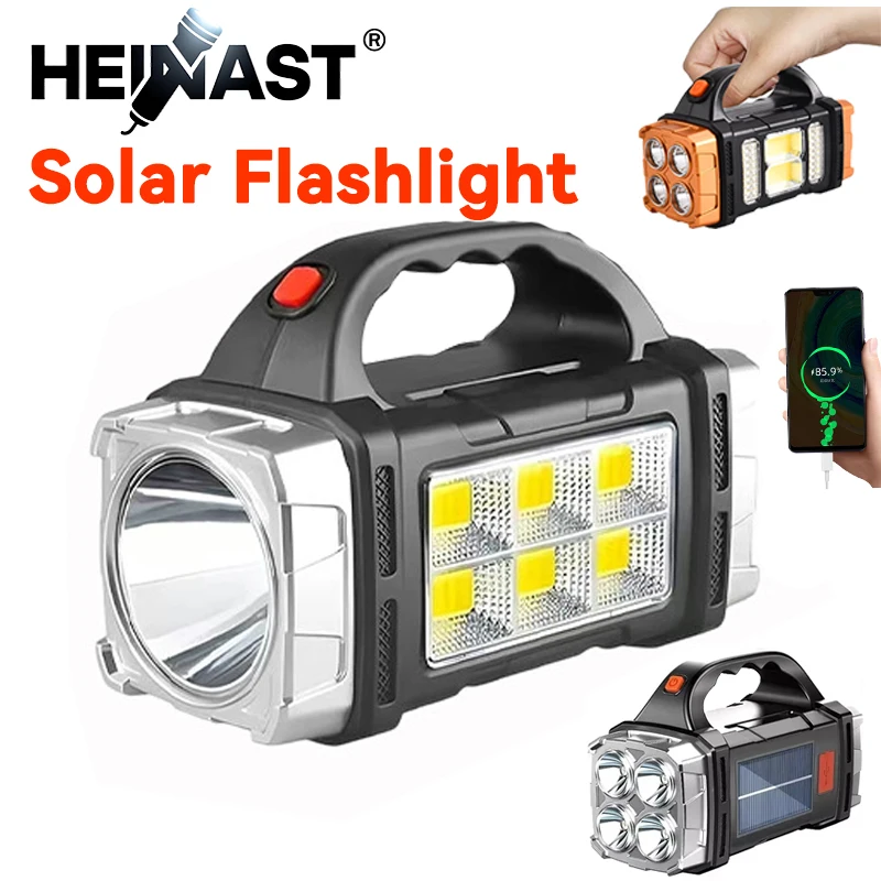 Outdoor Power Bank - Krachtige handzaklamp USB oplaadbare zaklamp Super