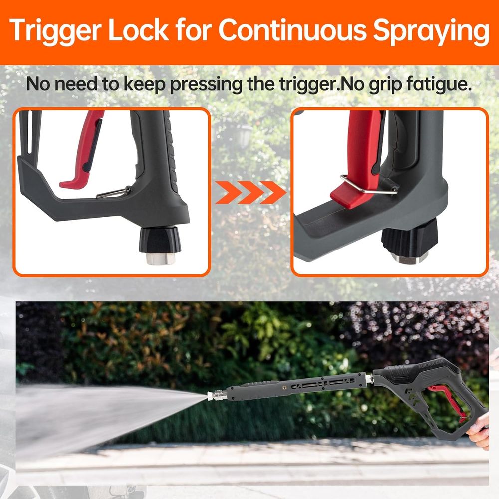Wasserpistool met draaibare ve - Power Washer Gun Replacement recensie en prijs