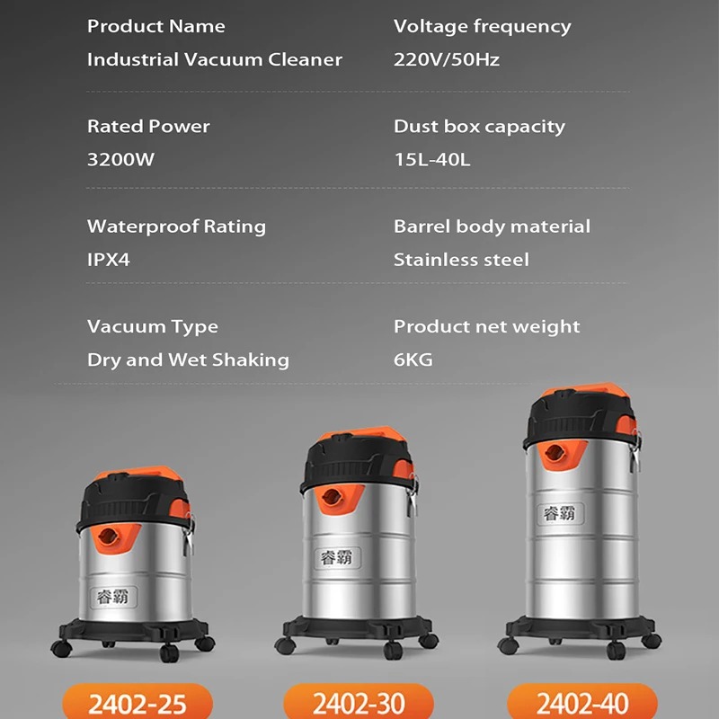 25L/30L/40L Roestvrij Staal Na - Wet Dry Vacuum Shop recensie en prijs