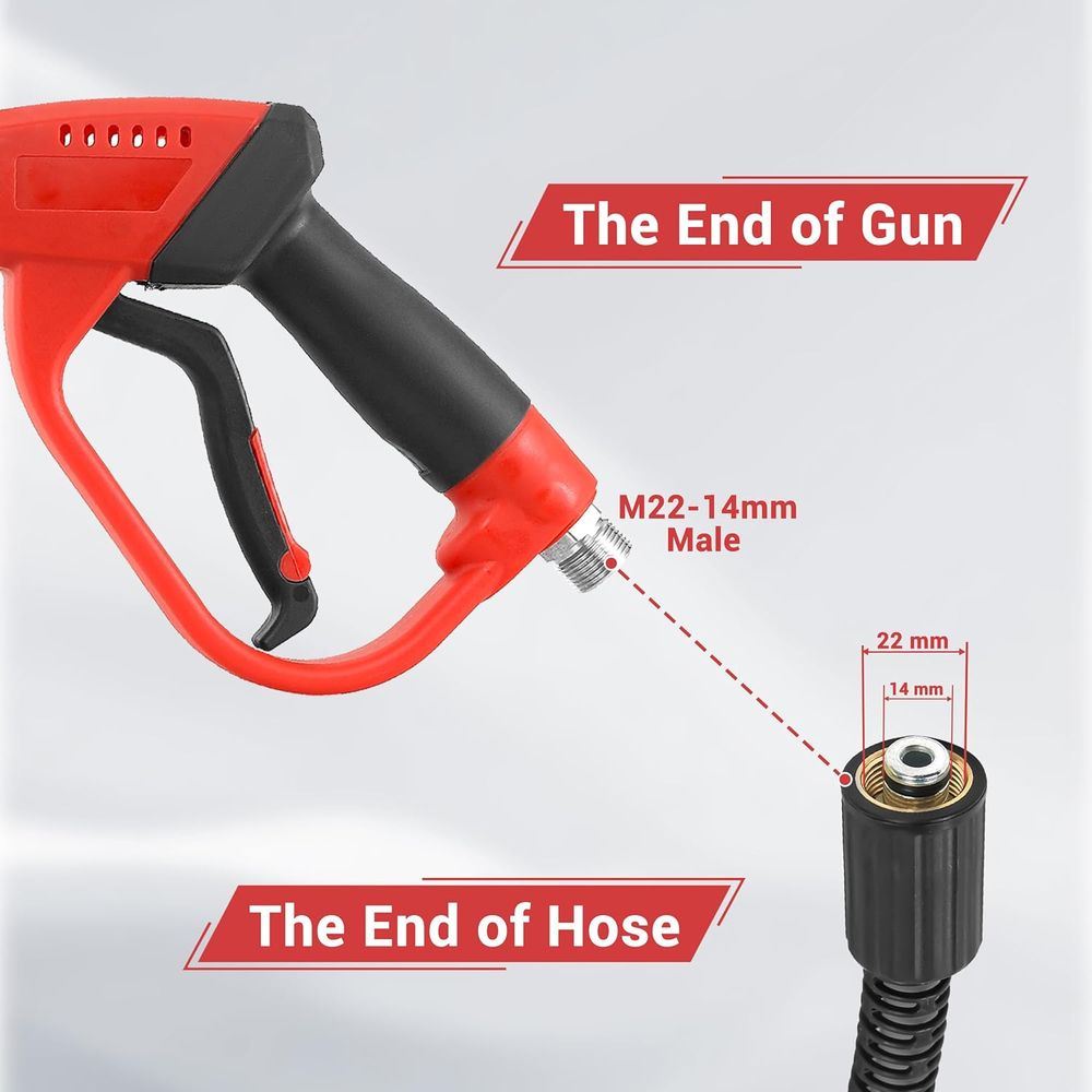 Wasserpistool en slangset, 25f - Power Washer Gun Replacement recensie en prijs
