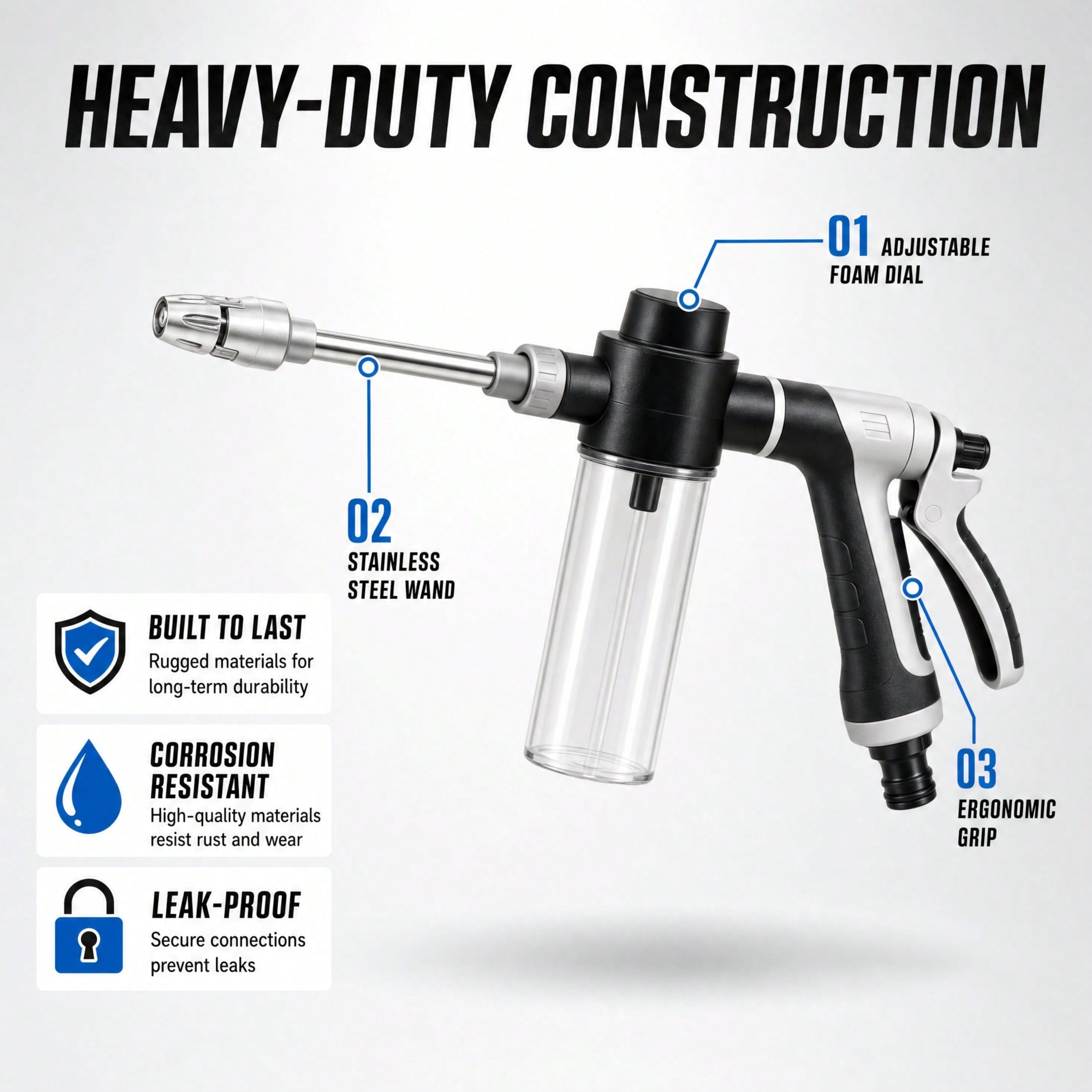 Hogedruk multifunctionele wasp - Outdoor Power 'Hose' recensie en prijs