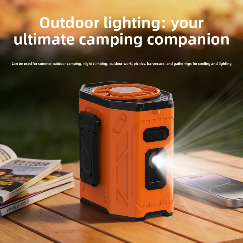 Draagbare ventilator voor buit - Outdoor Power Bank recensie en prijs