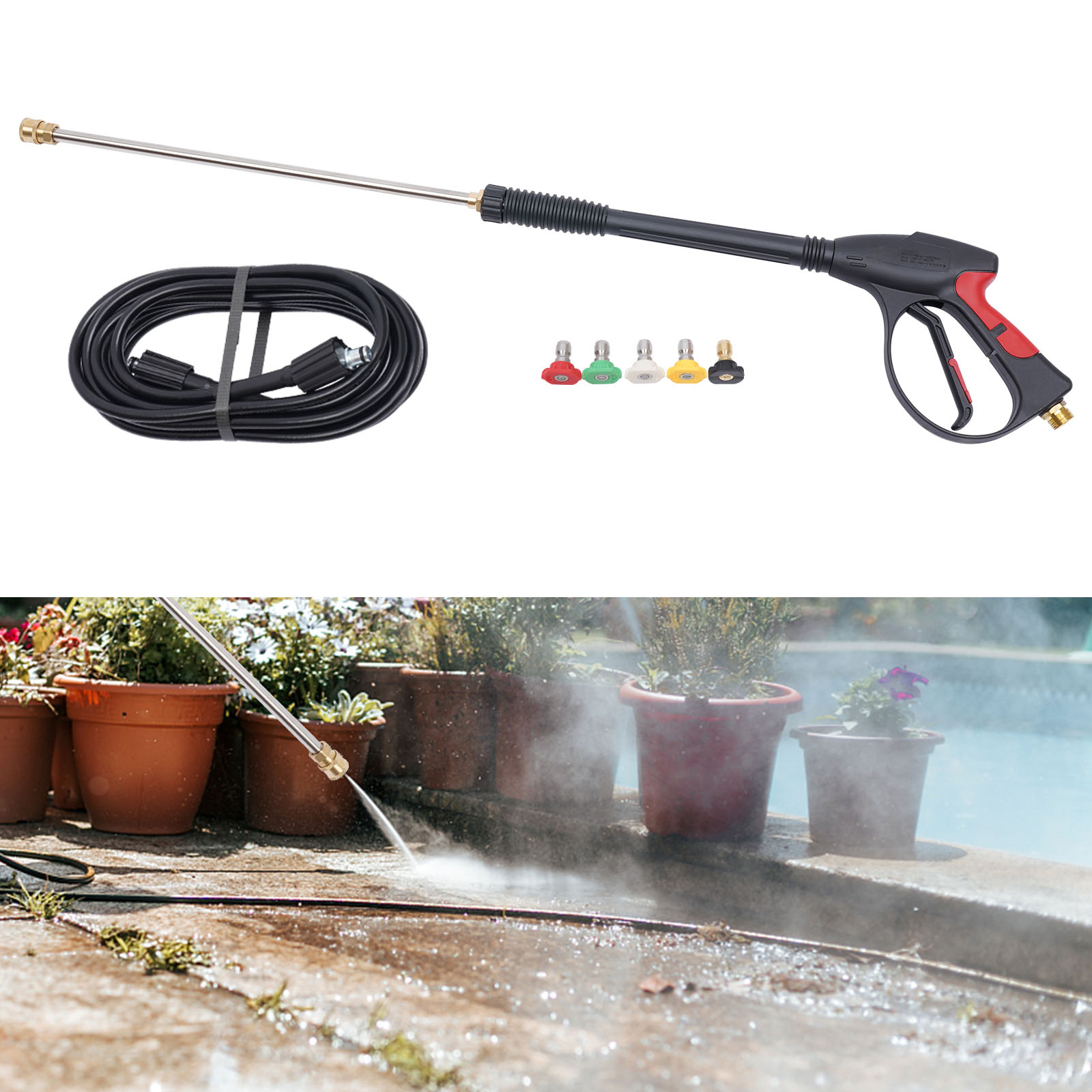 Hogedrukreinigerpistool, flexi - Power Washer Gun Replacement recensie en prijs