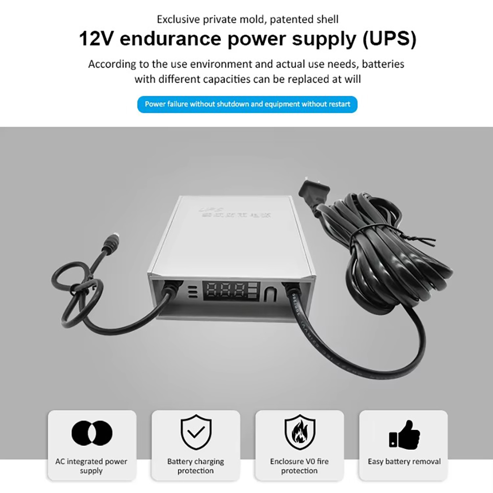 DIFANG 5400mAh UPS Power Adapt - Ups Power Supply Outdoor recensie en prijs