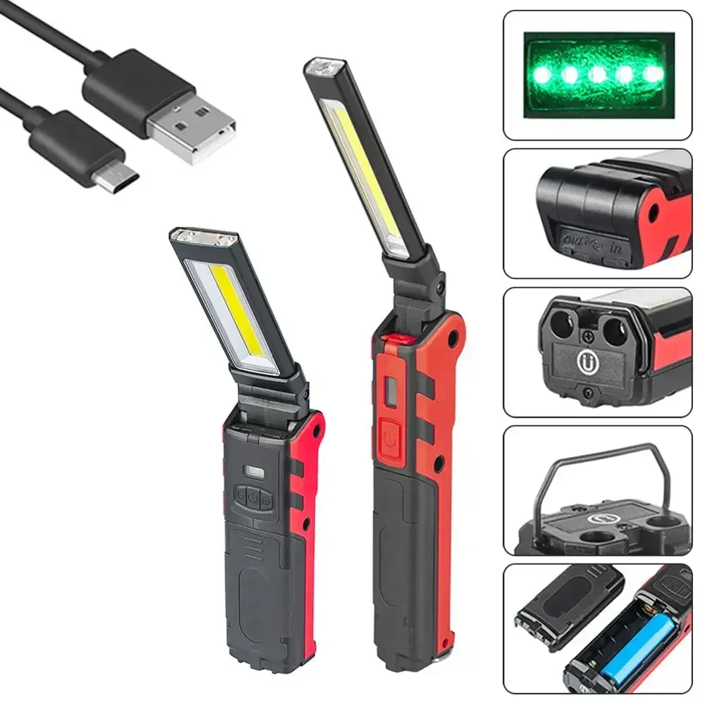 Dimbare COB LED-werklamp USB-o - Outdoor Power Bank recensie en prijs
