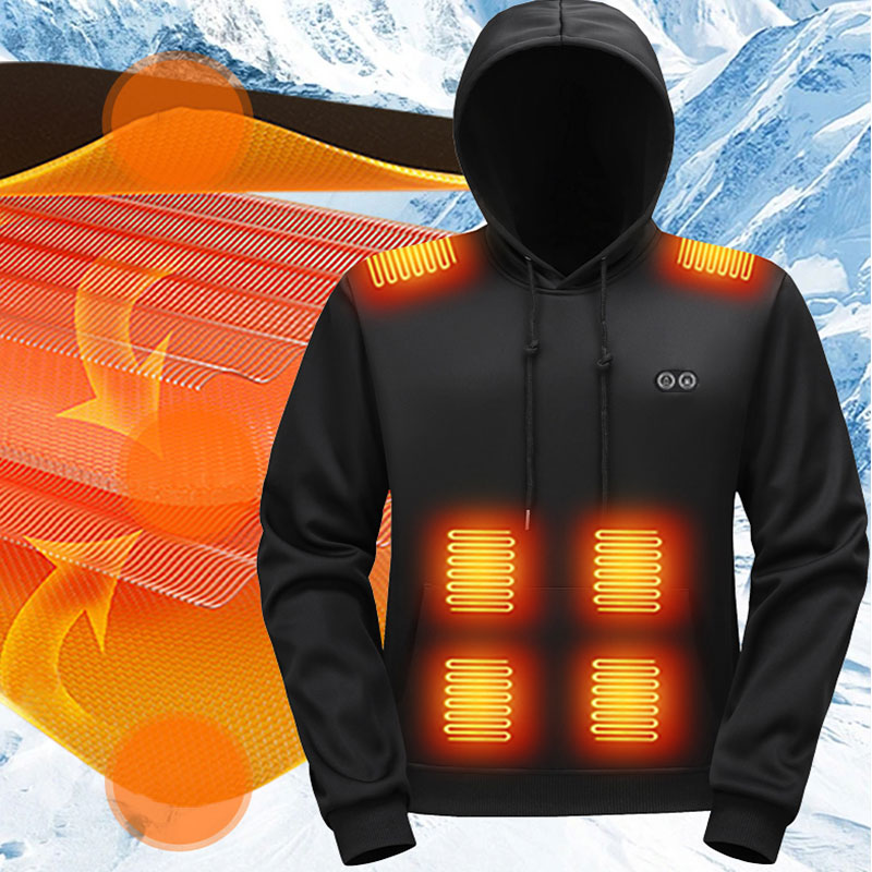 17-zone verwarming hoodie swea - Outdoor Usb Power Bank recensie en prijs