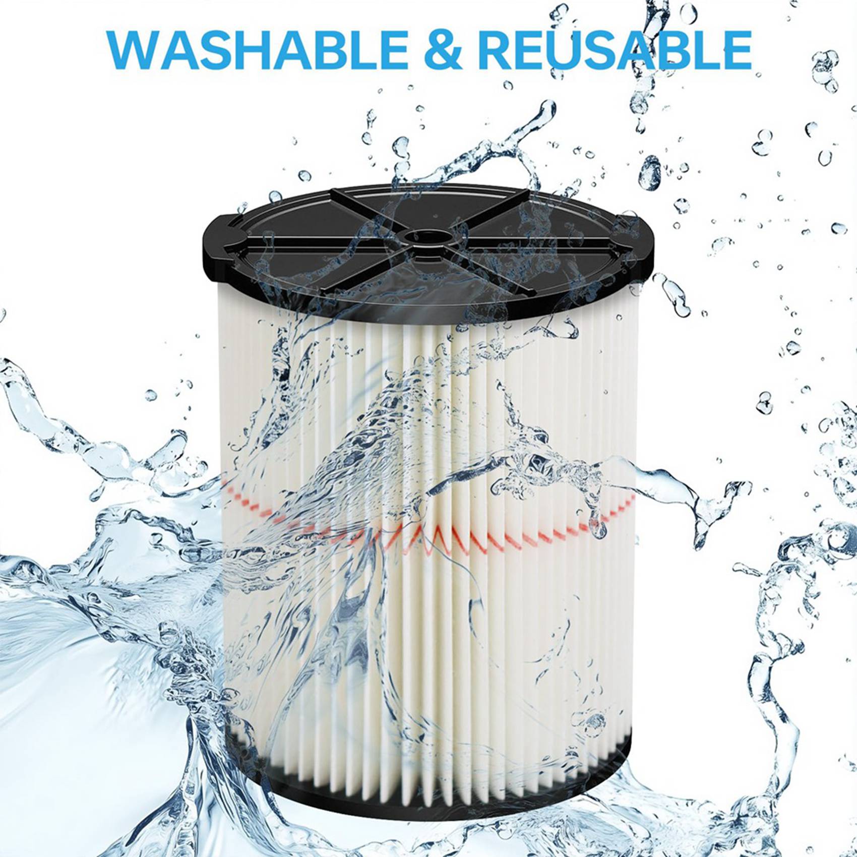 BAAJ-4X vervangend patroonfilt - Wet Dry Vacuum Shop recensie en prijs