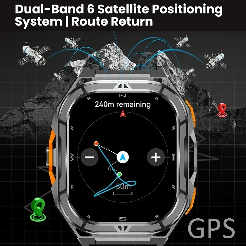 Luxe AMOLED Smartwatch Echte G - Outdoor Power Meter recensie en prijs
