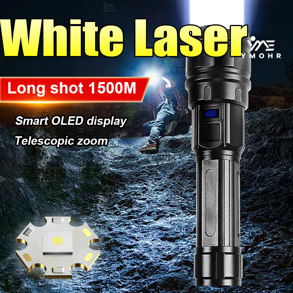 Witte laser-zaklamp met hoog v - Outdoor Power Meter recensie en prijs