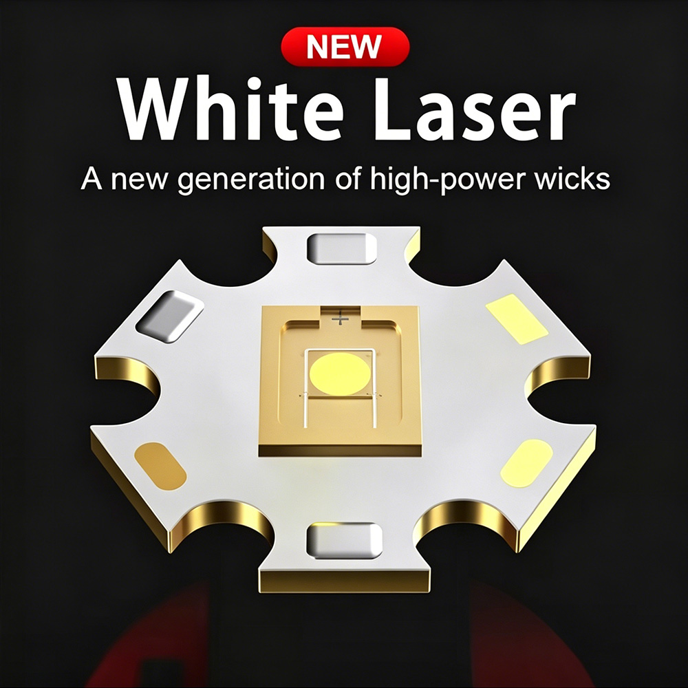 Witte laser-zaklamp met hoog v - Outdoor Power Meter recensie en prijs