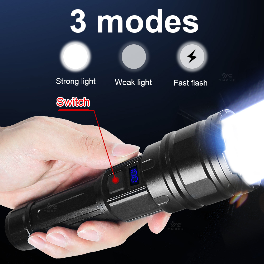 Witte laser-zaklamp met hoog v - Outdoor Power Meter recensie en prijs