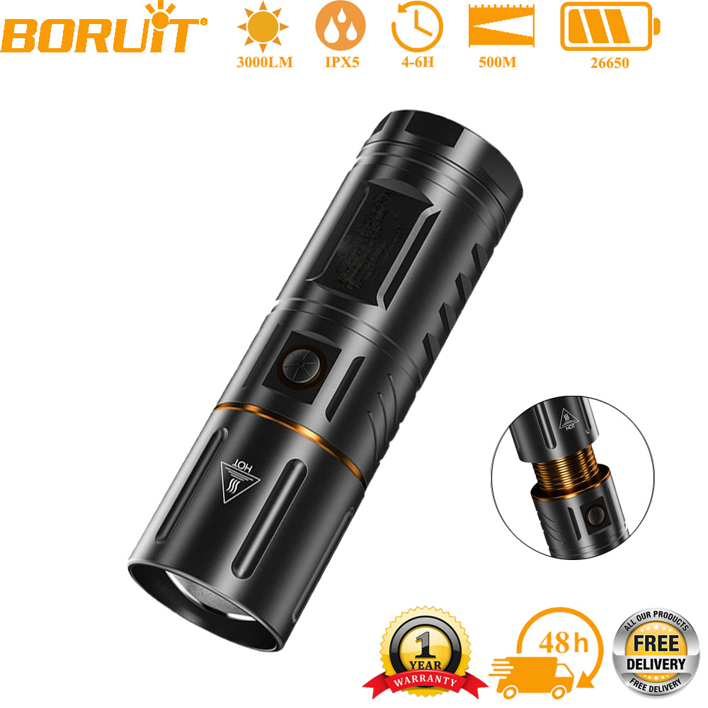 BORUiT Ultra Bright 3000LM LED - Outdoor Power Bank recensie en prijs