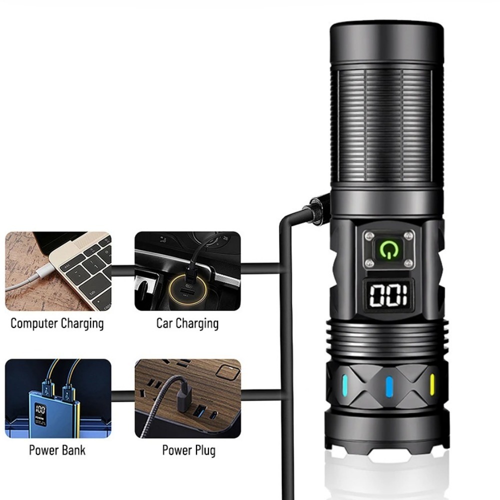 Krachtige LED-zaklamp Telescop - Outdoor Power Meter recensie en prijs